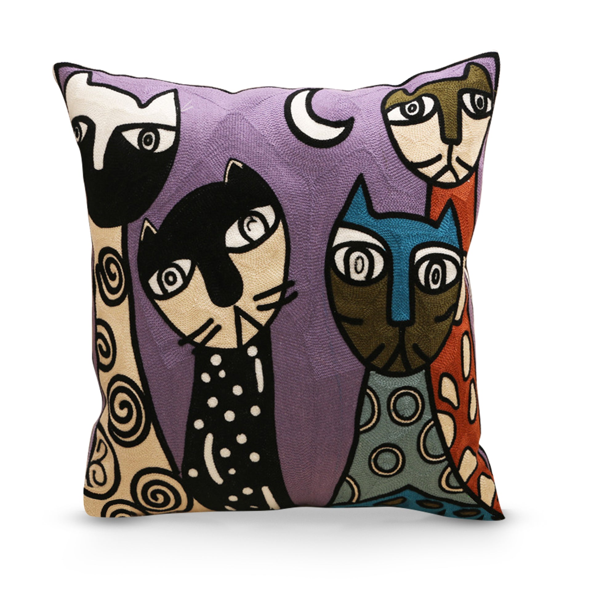 Picasso Painting | Embroidered cushion | Throw Pillows For Couch |Throw Pillow Design | Cushion Cover | Frida Kahlo Style 7