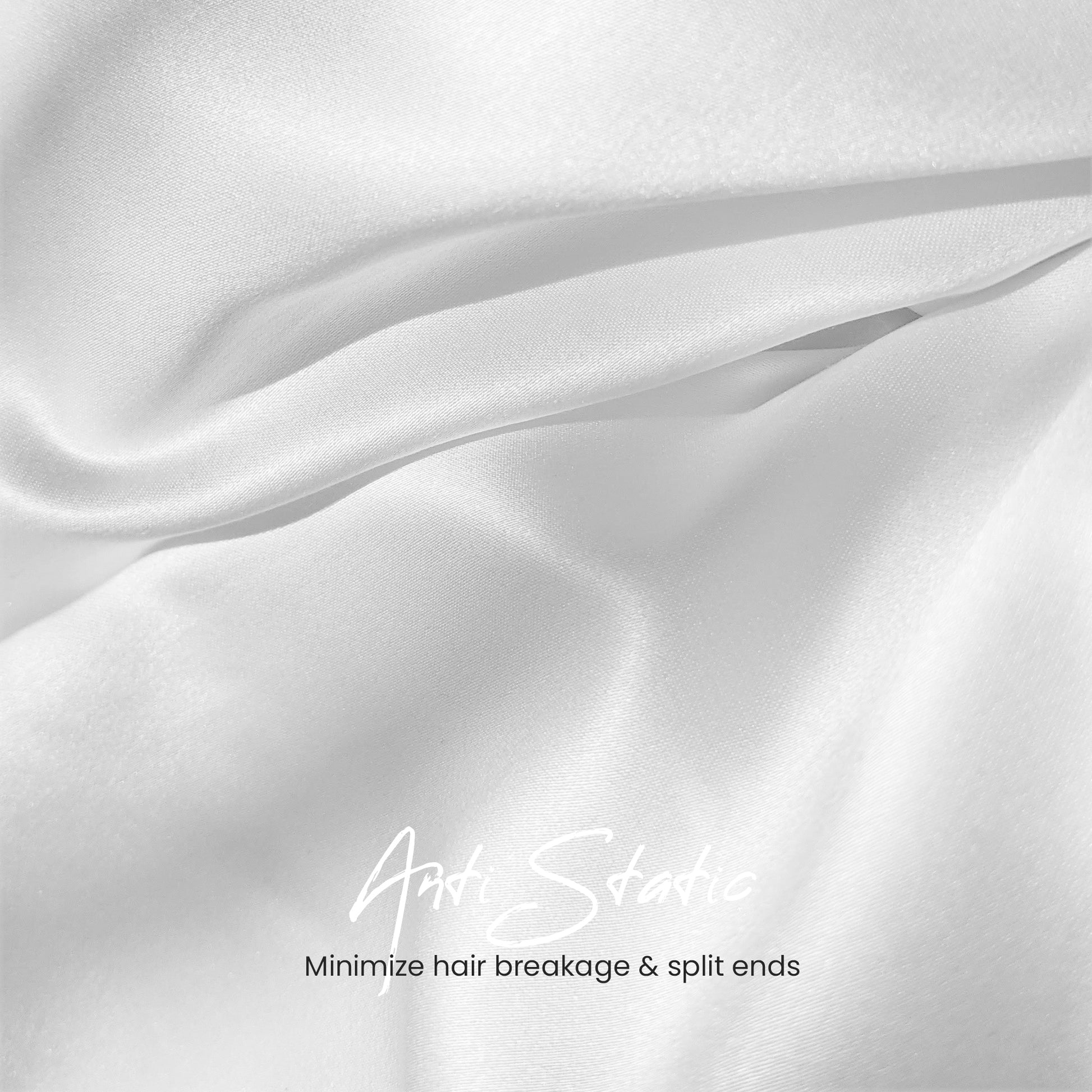 White Pillow Cases | Satin Silk Fabric Pillow Cover | Satin Pillowcase For Hair and Skin | Throw Pillow Covers | For Her Gift Set | 50 x 75 BY AREZY