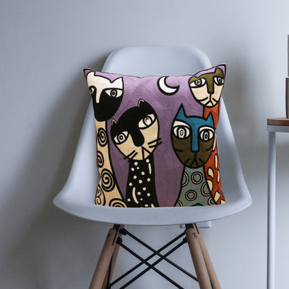 Picasso Painting | Embroidered cushion | Throw Pillows For Couch |Throw Pillow Design | Cushion Cover | Frida Kahlo Style 7